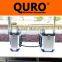 QURO Motorcycle side box 45/33L/31L , Coated black, Aluminum, MOTORCYCLE TRUNK