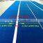 Durable synthetic gym flooring mat for push sled