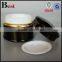all kinds color black 50g cosmetic metal screw container aluminium lid jar