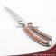 10" Pakka wood handle stainless steel chicken bone scissors