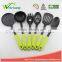 WCR237D Premium Nylon utensils SLOTTED SPOON Cooking Utensil Gadgets Set with PP handle