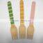 promotion wooden cutlery with color logo printed