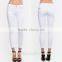 ladies basic skinny custom made cheap jeans OEM service