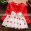 2016 wholesale baby girl cotton party wear dress