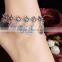 Hot sales statement anklet vintage multilayer statement anklet yellow statement jewelry made in indian