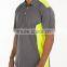 100% Polyester Dri-Fit Colorblock Peformance Polo Shirt Cool Contrasting mesh panels custom polo shirt for men