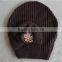 French style cashmere knitted hat beanie crochet hat