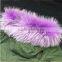 Myfur Lavender Color Dyed Raccoon Fur Hooded Ladies Parka With Fur Lining