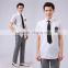 Custom Juian brand white shirt middle school uniform designs private school uniform