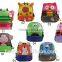 8 designs stocked or OEM, Children Kids Baby Cartoon Backpack Export School Bags