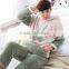 fashion hot selling fleece couple pajamas sleepwear good quality