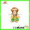 LE China Supplier Cute Soft Baby Monkey Plush Toy Blanket For Gift