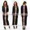 black patched muslim dress/laqg muslim Arabian lace abaya kaftan dress/ islamic muslim women dress