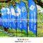 outdoor display stand wind flying feather flag banner