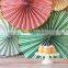 Bridal Shower Favors Pinwheel Decoration Flower Round Paper Fan