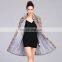 Women long Black Mink Coats