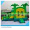 palm tree inflatable bouncer combo jumping balloons for sale