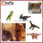 Kids play model set small plastic dinosaur toy with puzzle