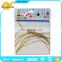 2017 hotsale 3D EVA christmas ginger bell and snow flake decoration