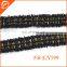 black fancy gold lurex tassel fringe trim
