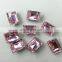 Special Color Rose Crystal Rectangle Fancy Loose Stone Bead