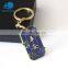 China cheap made high end metal keychain custom plain metal keyrings