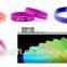 Personalized colorful custom silicone bracelet