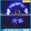 Promotional gift led text message custom letter flashing custom LED usb fan