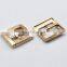 Single Prong Roller Rose Gold Choice Metal Buckles for Leather Belt Strap