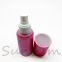 Gradient Pink 80ml Plastic Cosmetic Toner Spray Bottle For Skin Care