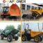 CE certification front dozer 3ton site dumper, hydraulic mini dumper, front tipper