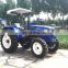 70hp 4 wheel drive garden mini tractor with front end loader and backhoe