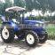 70hp 4 wheel drive garden mini tractor with front end loader and backhoe