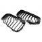F20 Front Bumper ABS grill single slat gloss black grille for bmw 2015 - IN