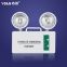 Factory price rechargeable led twin spot emergency light fire safe emergency led lamps
