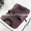 Customized pu leather car seat back organizer with lots of pockets