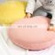 Super Soft Suede Floor Pillows 3 Denier Feather Like Polyester Filling Floor Cushion Seat Round Decorative Throw Pillow