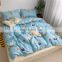 2020 hot sell cheap price premium quality fashion design 100% cotton reactive printing pillow case duvet cover bedding set