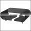 curved/bent modern type tempered glass coffee table