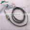 K type probe in probe in 6x30mm with stainless steel wire and bayonet