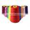 Dope dyed sewing thread for textile