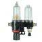 Pneumatic tool Air Control Valve Port size PT1/4 Air Source Treatment Unit FRL Air filter regulator and lubricator with Gauge