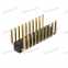 Denentech 1.00mm pitch H1.00 Single Row U Type Pin Header Connector