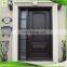 modern black hardwood front doors for houses small exterior wood with glass door design