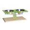 Acrylic Food Bowl Rack Pet Double Food Bowl Holder Dining Table Rack Pet Dining Tray