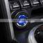 Car accessories modified parts suitable for 12-20 Toyota 86/Subaru BRZ one-key start button stickers 1 piece blue