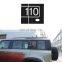Auto parts 20-21 for Land Rover Defender Rear Door Window [110] Sticker 1 Piece Set Black