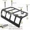 Stainless Steel LED Tail Rear Light Grill Covers Accessories for Jeep Wrangler JK