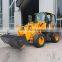 Construction equipment ZL20F china brand new wheel loader with attachment 4 in 1 bucket/snow blower/snow blade with CE