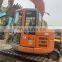 Cheap used Hitachi ZX75U mini  crawler excavator on sale